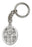 Antique Silver 5-Way and Holy Spirit Keychain