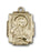 14K Gold Saint Maria Goretti Pendant - Engravable