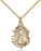 Gold-Filled Our Lady of Guadalupe Necklace Set