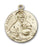 14K Gold Saint Albert the Great Pendant - Engravable