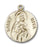 14K Gold Saint Rita of Cascia Pendant - Engravable