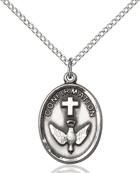 Sterling Silver Confirmation Necklace Set