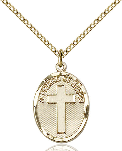 Gold-Filled A Friend In Jesus Necklace Set