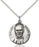 Sterling Silver Pope Pius X Necklace Set