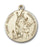 14K Gold Saint Hubert of Liege Pendant - Engravable