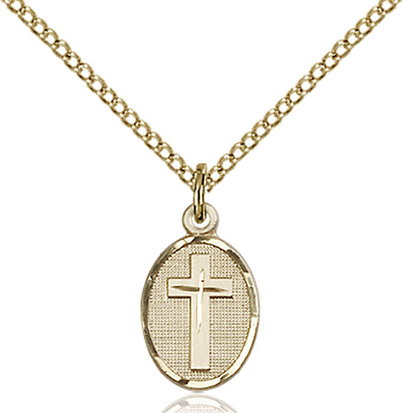 Gold-Filled Cross Necklace Set