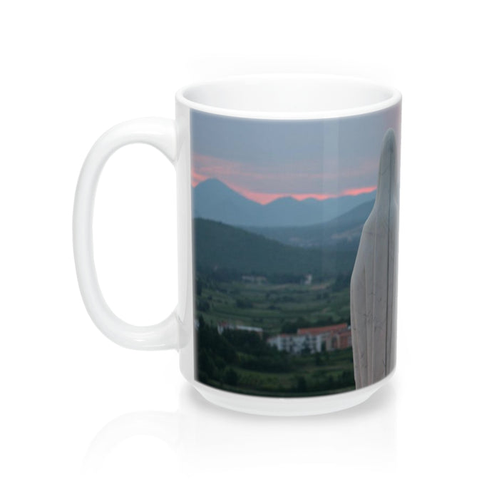 Our Mother at Sunset Mug