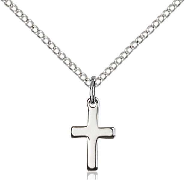 Sterling Silver Cross Necklace Set