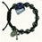 Black Slip knot Bracelet with Hematite Beads