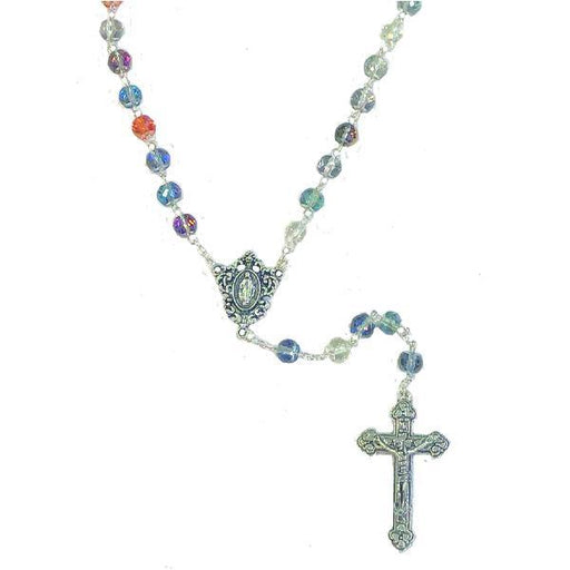 Round Multi-color Bead Rosary