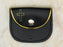 12-Pack - Black Rosary Pouch 3 inch x 2-1/2 inch