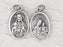 Pendant- SACRED HEART OF CHRIST/ LADY OF MT CARMEL