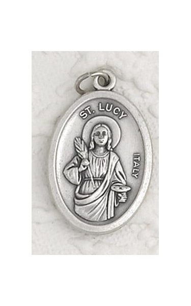 25-Pack - Saint Lucy Oxidized Pendant