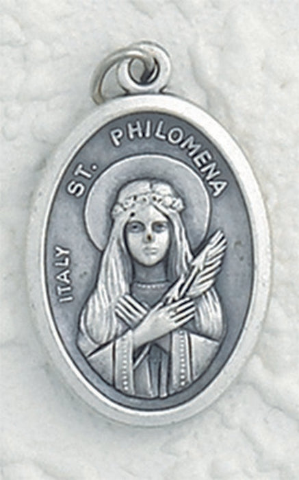 25-Pack - Saint Philoemena - Oxidized Pendant