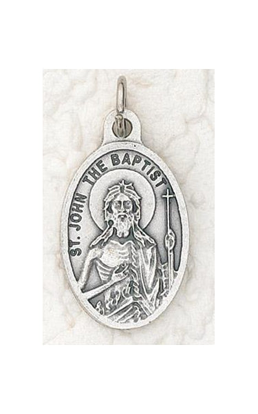 25-Pack - Oxidized Pendant-St John the Baptist