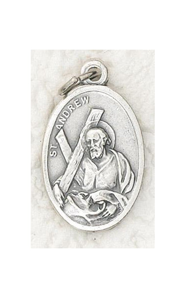 25-Pack - Oxidized Pendant-St Andrew