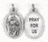 25-Pack - Oxidized Pendant-St John the Evangelist