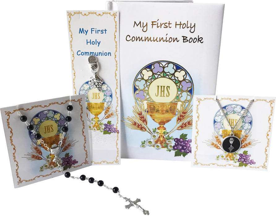 First Holy Communion 5 piece Boy's Gift Set
