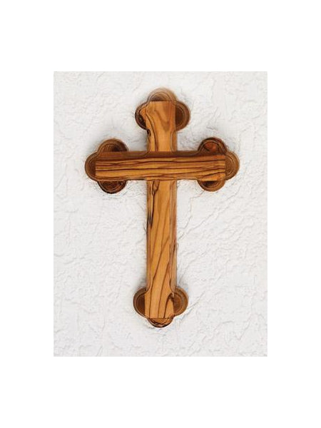 6-1/2 inch Olive Wood Cross - Eastern Style