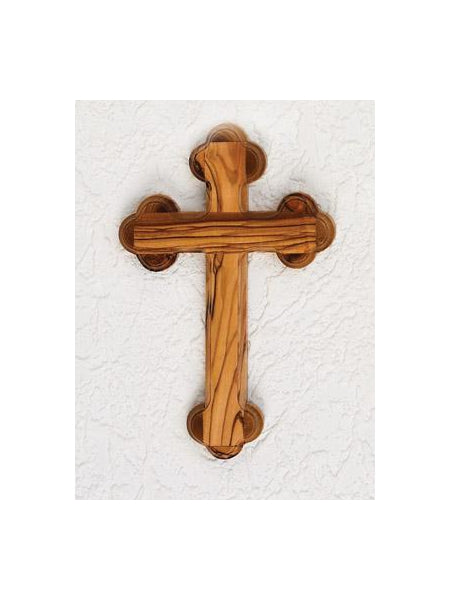 5 inch Olive Wood Cross - Eastern Style