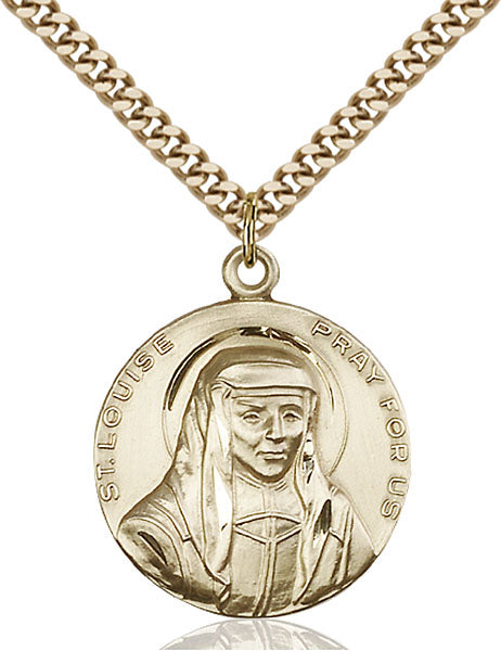 Gold-Filled Saint Louise Necklace Set