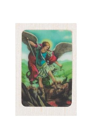12-Pack - 3-D Card Saint Michael the Archangel