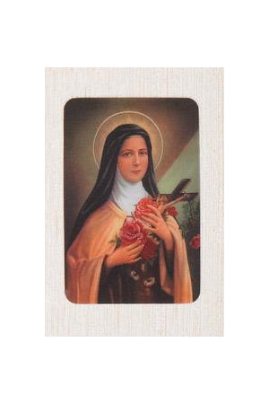 12-Pack - 3-D Card Saint Therese of Liseaux