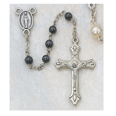 3MM Round Hematite Rosary