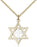 Two-Tone Sterling Silver and Gold-Filled Star of David Necklace Set