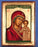 Russian Madonna- Hand Painted Gold Leaf- 7X5 inch