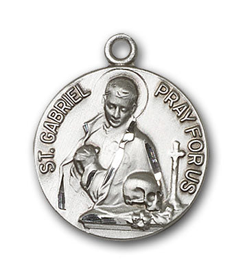 Sterling Silver Saint Gabriel of the Blessid Virgin