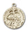 14K Gold Sts. Cosmos and Damian Pendant - Engravable