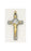 3 inch Saint Benedict Cross- Black /White with Gold Corpus