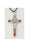 3 inch Saint Benedict Cross with Red Cross and Silver Pendant and Corpus