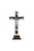 Silver Cross with Black Enameled Inlay on Base Limited Edition