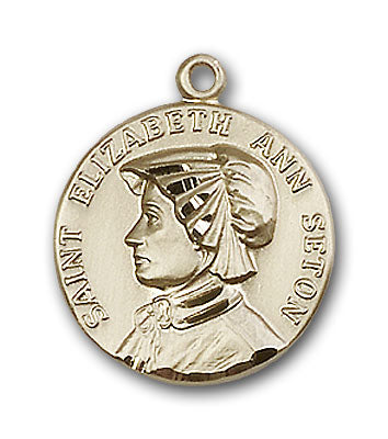Gold-Filled Saint Elizabeth Ann Seton Necklace Set