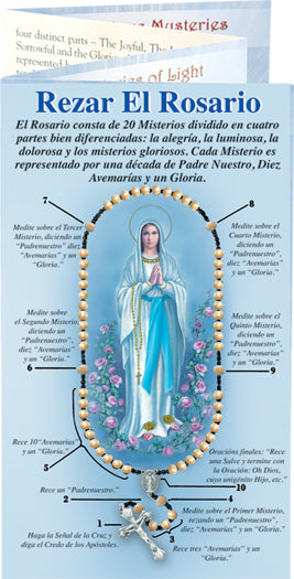 Rezar El Rosario (Pray the Rosary) Pamphlet