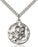 Sterling Silver Saint Anthony Necklace Set