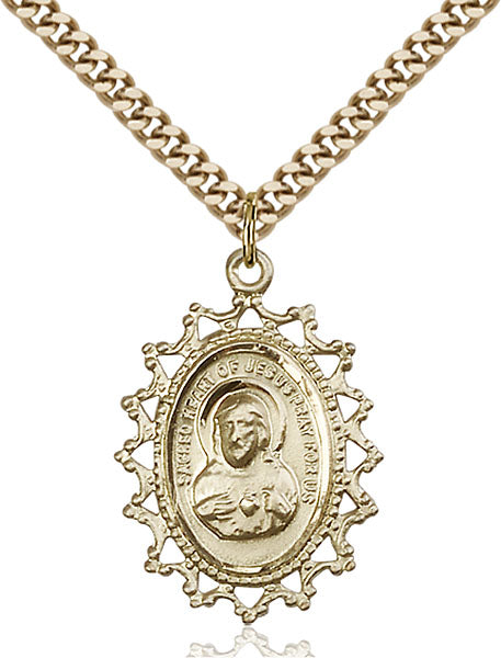 Gold-Filled Scapular Necklace Set