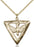 Gold-Filled Holy Spirit and Triangle Necklace Set