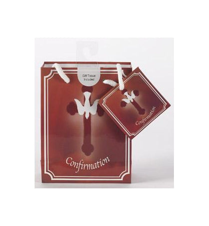 12-Pack - Small Confirmation Gift Bag with Gift Tissue