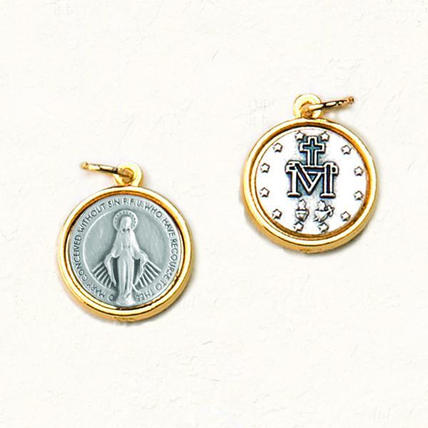 Double-sided, Two-tone Medals - Miraculous Medal