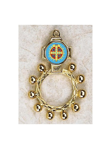 12-Pack - Saint Benedict Finger Rosary