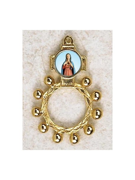 12-Pack - Immaculate Heart of Mary Finger Rosary