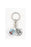 6-Pack - Sliding Petal Keyring with Immaculate Heart of Mary and Pray for Us