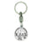 Silver-tone Defenders of Freedom Token Key Chain