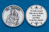 Religious Coin Token St Joseph with Prayer