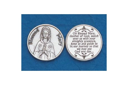 25-Pack - Religious Coin Token - Blessed Mary