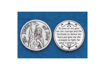 25-Pack - Religious Coin Token - Saint Joan of Arc