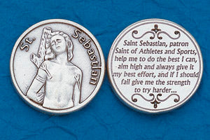 Religious Coin Token St Sebastian
